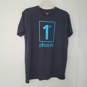 1st Phorm Shirt Adult S‎ Black Logo Legion Of Boom Graphic Short Sleeve Active